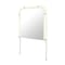 Global Furniture Usa Contemporary Lyra Beige Mirror With Led LYRA-BEIGE-MR W/ LED - alternate 3