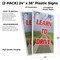 Signmission Learn To Drive, Plastic Signs Only 24 Inch x 36 Inch, Corrugated Plastic, 2PK CSB-2436-2PACK-Learn To Drive - alternate 2