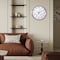 Clockswise 16-inch Non-Ticking Quartz Wall Clock with Thermometer & Hygrometer - Battery Operated QI004747.SI.16 - alternate 5