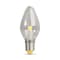 Feit Electric LED Night Light Bulb, 0.5 W, E12 Candelabra Lamp Base, C7 Lamp, Soft White Light BP4C7/827/LED/4 - alternate 1