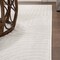 Jonathan Y Ariana MidCentury Art Deco Striped Arches Two-Tone High-Low White/Cream 3 ft. x 5 ft. Area Rug SND100B-3 - alternate 5