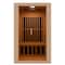 Steamspa 2-Person Carbon FAR Infrared Hemlock Wooden Indoor Sauna Room with LED Touch Control Panel SC-SS0014-GS - alternate 1