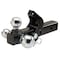 Buyers Products Tri Ball Mount w/ Pintle Hook, 2 in Compatible Ball Shank Dia, 1 7/8 in Ball Dia 1802279 - alternate 1