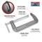 Performance Tool 8 In C-Clamp Malleable Iron, W215C W215C - alternate 5