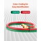 Vevor Oxygen Acetylene Hose 1/4-Inch x 25FT T Grade Hose 300PSI Max Working Pressure TTW1425A - alternate 6