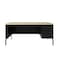 Hirsh Right-Hand Single Pedestal File Office Desk W/ Center Drawer, 30 in D X 29.5 in H, 66 in W X 25048 - alternate 3