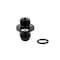 Hps Performance -8 AN Male to -8 O-ring Boss (ORB) Port Thread Male Adapter, Aluminum, Black AN920-08 - alternate 1