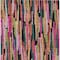 Homeroots 5' X 8' Pink Black And Green Striped Washable Indoor Outdoor Area Rug 603228 - alternate 5