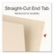 Pendaflex Manila End Tab Folders, Straight Tabs, Letter Size, 0.75" Expansion, Manila, 50PK 1007069 - alternate 4