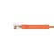 Monoprice Cat6A Ethernet Patch Cable - Bendable UTP 30AWG 0.5ft Orange 49095 - alternate 2
