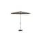 Treasure Garden 9 ft Patio Umbella, aluminum, fiberglass ribs, outdoor, Granite UM840-09 5402 Granite - alternate 1