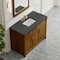 James Martin Vanities Bellshire 48" Single Vanity, Honey Oak w/ 3 CM Parisien Bleu Silestone Top 660-V48-HNO-3PBL - alternate 7