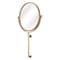 Homeroots Gold Round Wall Mount Mirror 391656 - alternate 3
