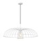 Z-Lite Valencia Texture White 1 Light Pendant 623P35-TXWH - alternate 8