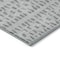 Homeroots 8' Gray And Ivory Round Geometric Washable Indoor Outdoor Area Rug 613773 - alternate 6