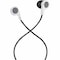 Maxell B-13 Bass Earbuds with Microphone, White, 52" Cord 199725 - alternate 1