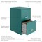Space Solutions 14.25 in W 2 Drawer Vertical File Cabinet, Teal 24403 - alternate 11