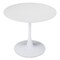 Homeroots 35" Steel Pedestal Base Dining Table 386245 - alternate 7