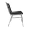 Flash Furniture HERCULES Big & Tall 1000 lb. Rated Black Vinyl Stack Chair XU-60555-BLK-VYL-GG - alternate 8