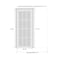 Sartodoors Sliding Pocket Door with Frosted Tempered Glass Planum 2102 Black 18x96 Solid Core Modern Interior PLANUM2102PD-BLK-1896 - alternate 4