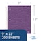 Roaring Spring Case of Wirebound Notebooks, 11"x9", 200 sheets, 4 Sub, 4 Pkt, College Ruled w/margin, Asstd. Colors, PK12 11376cs - alternate 6