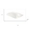 Homeroots Rayon Gel Memory Foam Medium King Size Bed Pillow 523835 - alternate 5