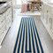 Jonathan Y Bandol Modern Classic Mitre Stripe Navy/Ivory 2 ft. x 8 ft. Runner Rug MOH211D-28 - alternate 6
