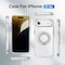 Alpha Digital iPhone 17 AIR Case w/ Magnetic Ring Stand- Full Protection, Soft Flex -360 shockproof IP17A-CLEAR - alternate 5