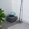 True & Tidy TrueClean Mop and Bucket System in Gray SPIN-800 GRAY - alternate 9