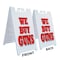 Signmission We Buy Guns, A-Frame & 2 Decals Installed, Heavy-Duty Plastic Frame SBHD-D-2436-WeBuyGuns - alternate 2
