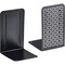 Acrimet Steel Metal Bookends for Shelves, Heavy Duty, for Large books, (Black with Silver), 2PK 298 - alternate 1