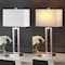 Jonathan Y Sabrina 28.5" Vintage Industrial Iron LED Table Lamp with Pull-Chain and USB Charging Port, Nic, 2PK JYL1126B-SET2 - alternate 8