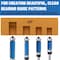 Hiltex Top and Bottom Bearing Pattern Flush Trim Router Bit Set, 4 Pieces, 1/4 Inch Shank 10104H - alternate 4