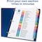 Avery Dividers, Index, Ready, 1-31 AVE11129 - alternate 7