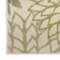 Homeroots 4' X 6' Ivory And Green Floral Indoor Outdoor Area Rug 548151 - alternate 8