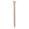 Prosource Panel Nail, 16D, 1 in L, Steel, Painted, Flat Head, Ring Shank, Tan, 171 lb NTP-077-PS - alternate 3