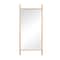 Homeroots 71" Natural Novelty Wood Framed Standing Mirror 565058 - alternate 1