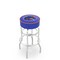 Holland Bar Stool Co 30" Boise State Cushion Seat, 2-Ring Chrome Swivel Bar Stool L7C130BoiseS - alternate 1