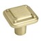 Amerock Jolene 1-3/16 in 30 mm Length Matte Gold Cabinet Knob BP33308MG - alternate 1