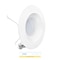 Infibrite 6 In. Retrofit 2700K Soft White LED Recessed Light Kit 12W 1100LM, Dimmable, Wet Rated IB-006-2-12W-WH - alternate 1