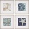 Homeroots Set Of Four Coastal I Silver Framed Print Wall Art, 4PK 525097 - alternate 4