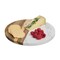 Hic Kitchen Maison du Fromage Round Cultured Marble & Acacia Wood Cheese Board 22186 - alternate 6