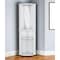 Homeroots 75" White Wood Corner Bar Cabinet With Three Shelves 568268 - alternate 4