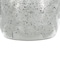 Homeroots 10" Silver Speckle Glass Table Vase 574235 - alternate 6
