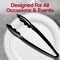 Smarty Had A Party 9 Black Disposable Plastic Serving Tongs 48 Tongs, 48PK 2549-B-CASE - alternate 5