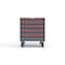 Strong Hold 5 drawer cabinet - (5x 4in) - Red accents - Keyed Different S3036-PCDAS-0504DS - alternate 1