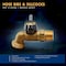 Everflow MIP/SWT Inletx3/4" MHT Outlet Sillcock Hose Bibb with Quarter Turn Handle, Cast Brass 1/2" 46121-NL - alternate 2