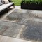 Homeroots 5' X 8' Khaki And Brown Abstract Washable Indoor Outdoor Area Rug 609293 - alternate 1