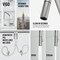 Vigo Utopia Single Handle Pull-Down Sprayer Kitchen Bar Faucet in Stainless Steel VG02038ST - alternate 5
