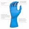 Ansell SafeGrip, Disposable Gloves, Latex, M, Blue MFXSG375M-CASE - alternate 4